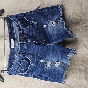 Cello Cut Off Denim Shorts